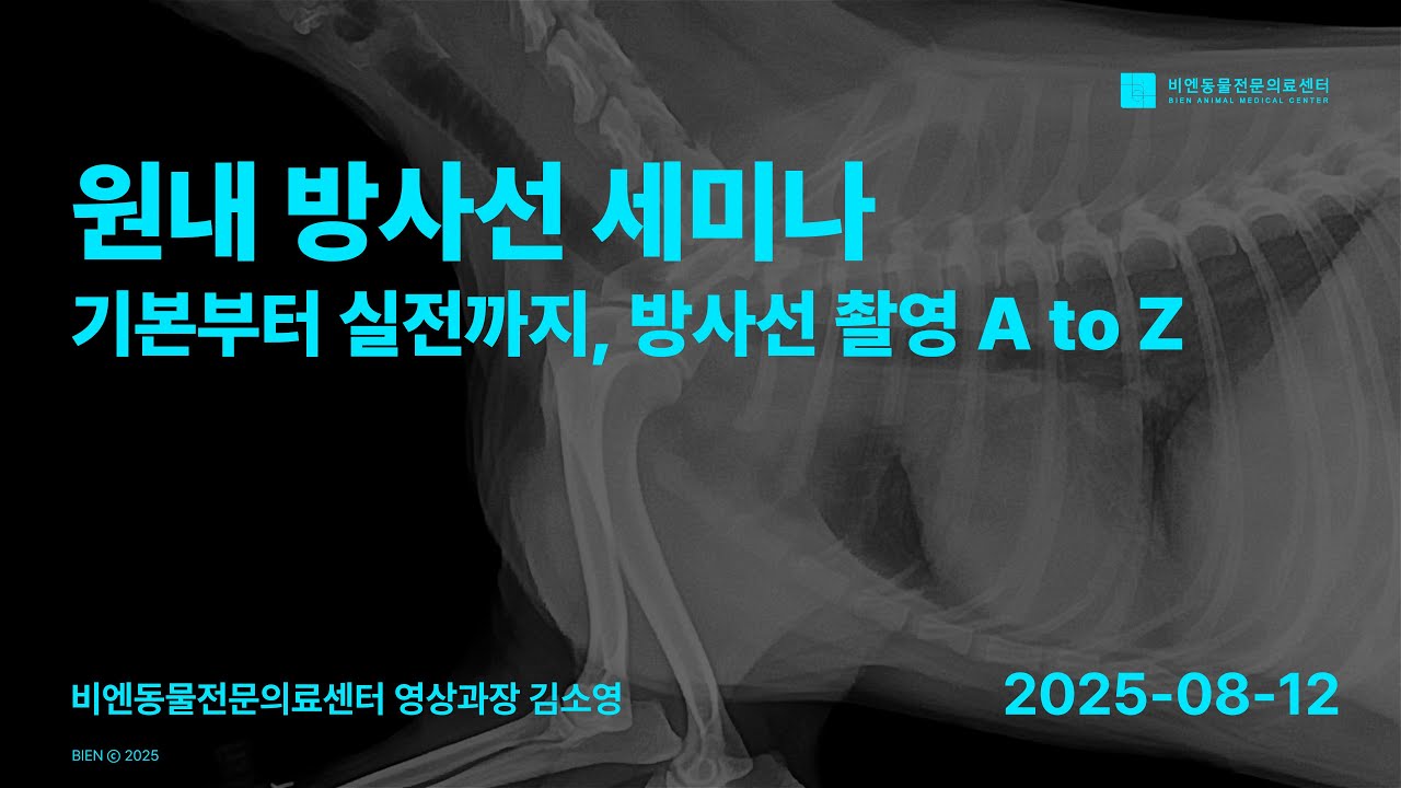 원내 방사선 세미나 - 김소영 영상과장